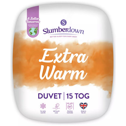 Slumberdown Extra Warm 15 Tog Duvet - Single