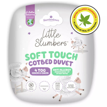 Slumberdown Little Slumbers Anti-Allergy 4 Tog Kids Duvet CB