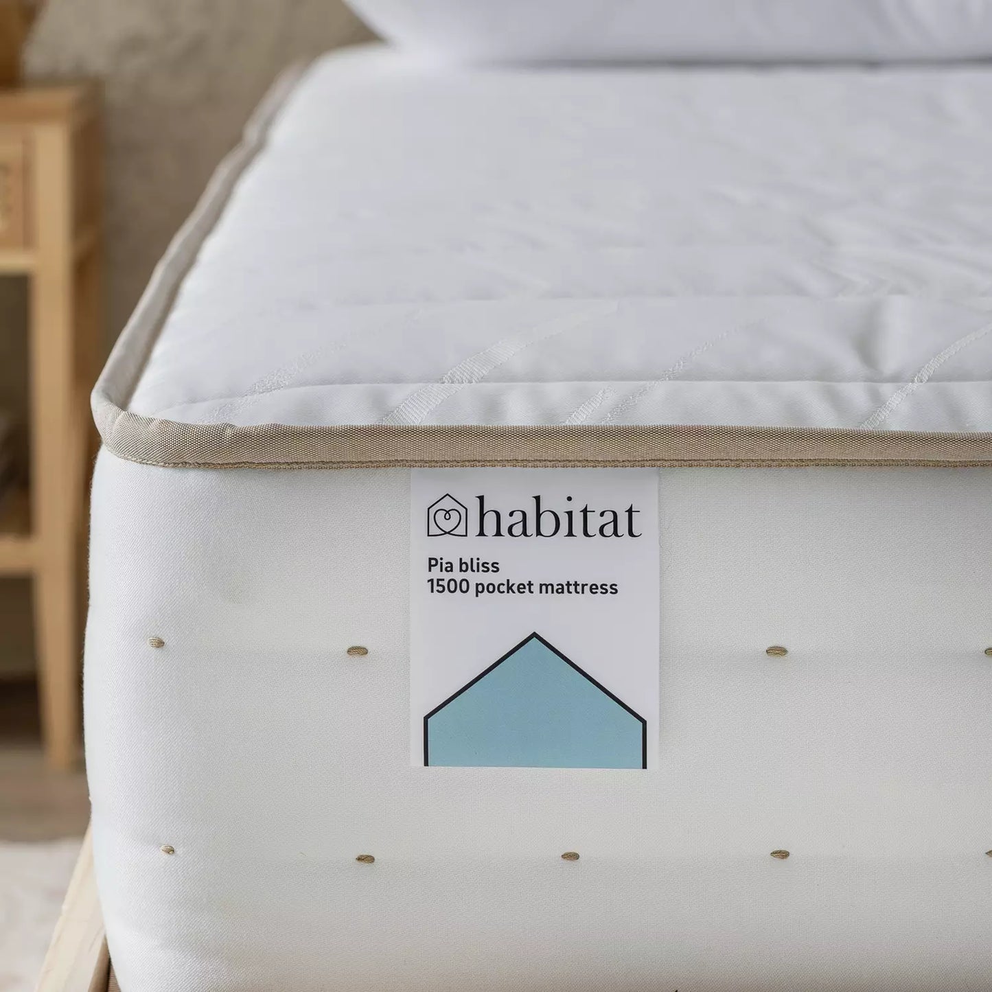 Habitat Pia Natural 1500 Pocket Bliss Mattress - Single