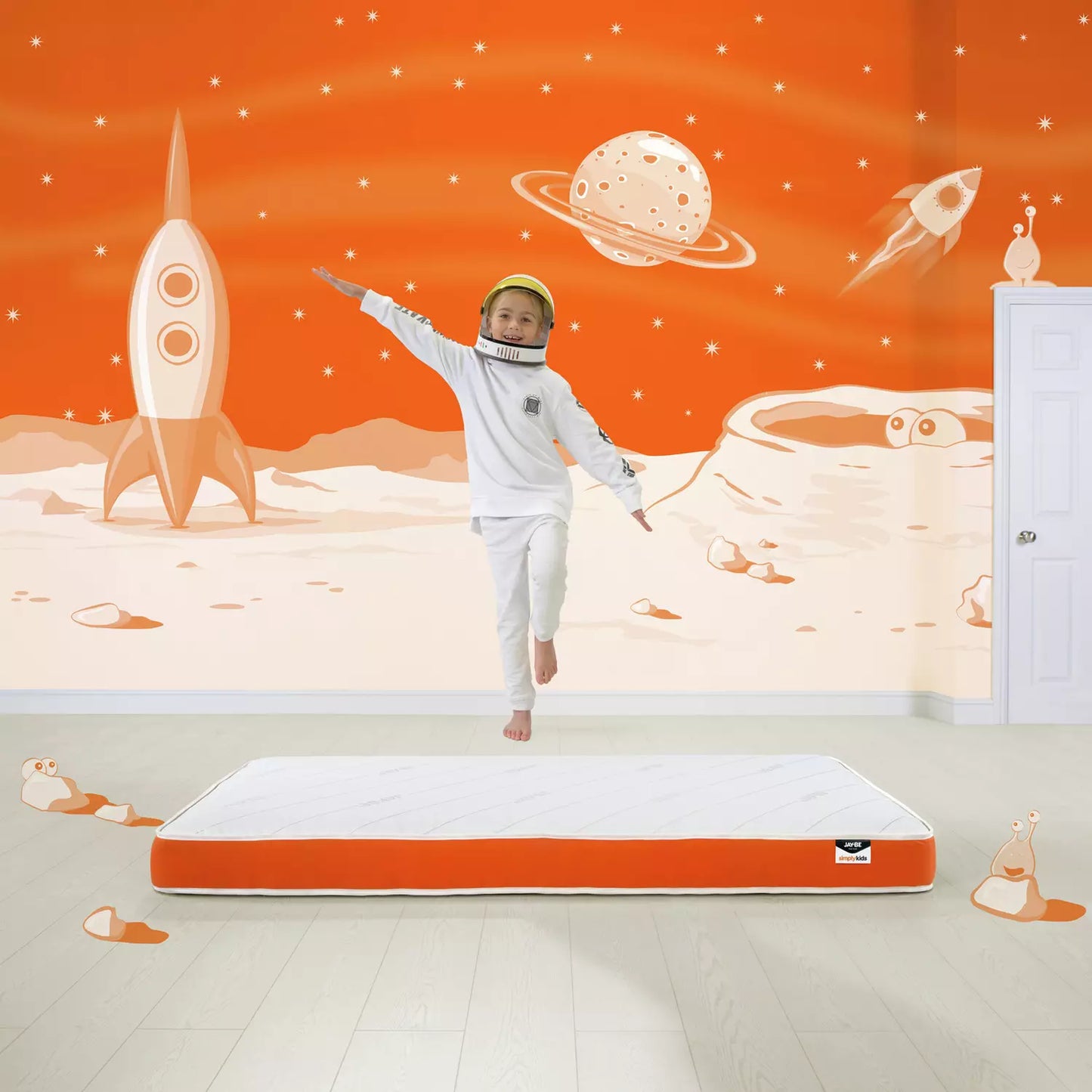 JAY-BE Open Coil Foam Free Kids Single Mattress