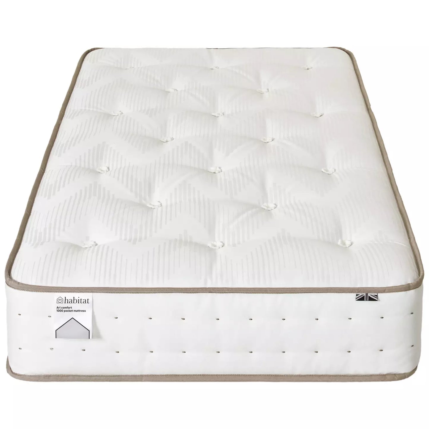 Habitat Ari Natural 1000 Pocket Comfort Mattress