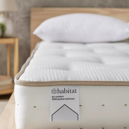 Habitat Ari Natural 1000 Pocket Comfort Mattress